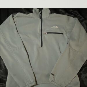 The North Face Gray Quarter-Zip Pullover